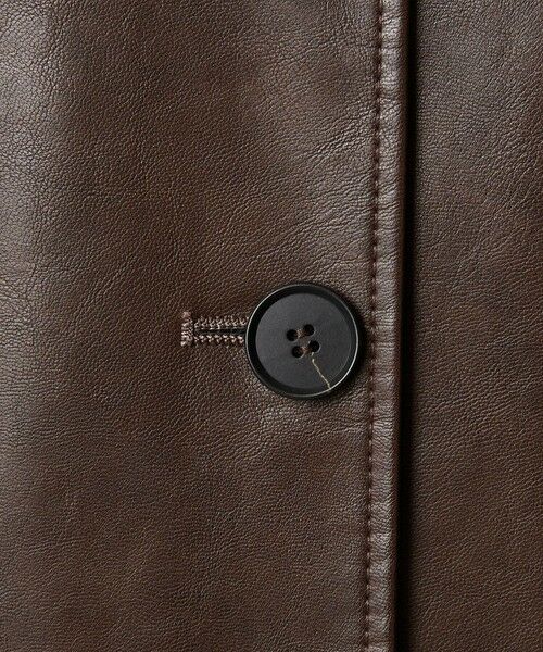 BEAUTY&YOUTH UNITED ARROWS / ビューティー&ユース ユナイテッドアローズ その他アウター | レザーライク カバーオール ジャケット | 詳細25