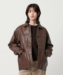 BEAUTY&YOUTH UNITED ARROWS / ビューティー&ユース ユナイテッドアローズ レザーブルゾン・ジャケット | 【別注】＜TOWNCRAFT＞レザージャケット