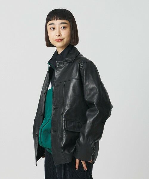 BEAUTY&YOUTH UNITED ARROWS / ビューティー&ユース ユナイテッドアローズ レザーブルゾン・ジャケット | 【別注】＜TOWNCRAFT＞レザージャケット | 詳細2