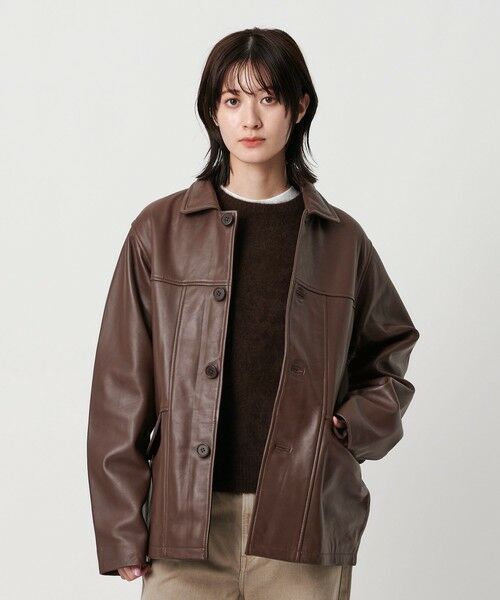 別注】＜TOWNCRAFT＞レザージャケット （レザーブルゾン