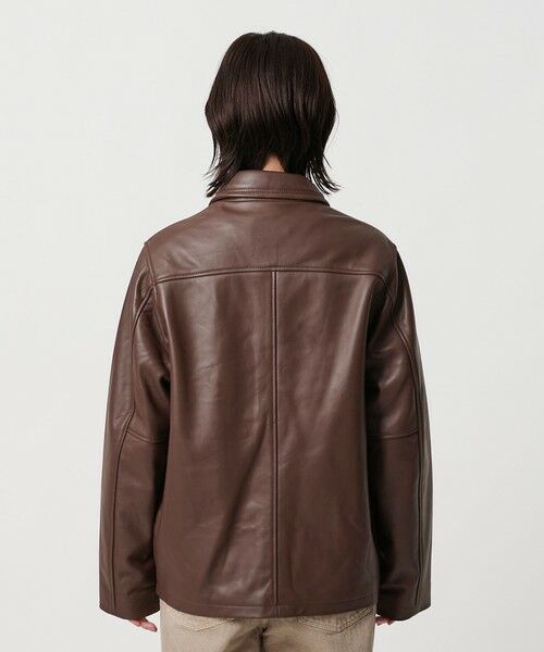 別注】＜TOWNCRAFT＞レザージャケット （レザーブルゾン