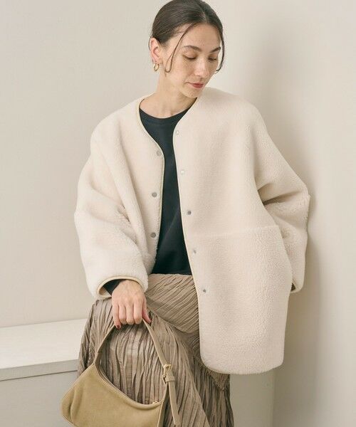 BEAUTY&YOUTH UNITED ARROWS / ビューティー&ユース ユナイテッドアローズ その他アウター | 【WEB限定】ボア×フェイクムートン リバーシブルジャケット | 詳細2