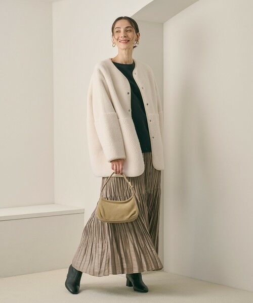 BEAUTY&YOUTH UNITED ARROWS / ビューティー&ユース ユナイテッドアローズ その他アウター | 【WEB限定】ボア×フェイクムートン リバーシブルジャケット | 詳細5