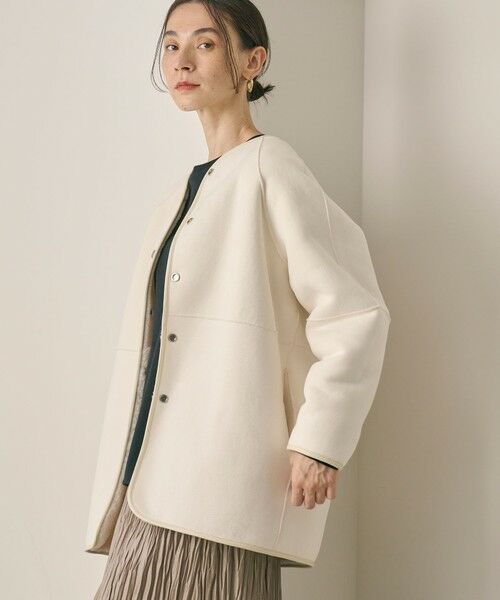 BEAUTY&YOUTH UNITED ARROWS / ビューティー&ユース ユナイテッドアローズ その他アウター | 【WEB限定】ボア×フェイクムートン リバーシブルジャケット | 詳細7