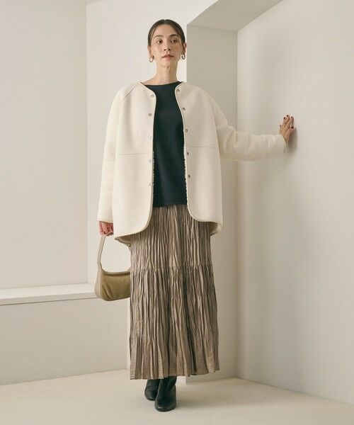 BEAUTY&YOUTH UNITED ARROWS / ビューティー&ユース ユナイテッドアローズ その他アウター | 【WEB限定】ボア×フェイクムートン リバーシブルジャケット | 詳細8