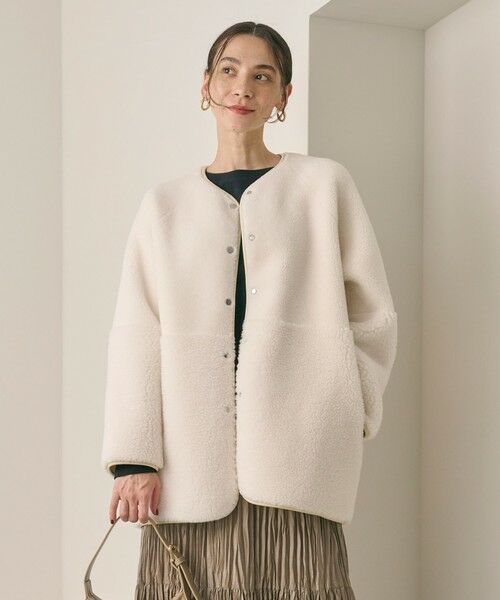 BEAUTY & YOUTH UNITED ARROWS/r[eB[&[X iCebhA[Y yWEBz{A×tFCN[g o[VuWPbg OFF WHITE M