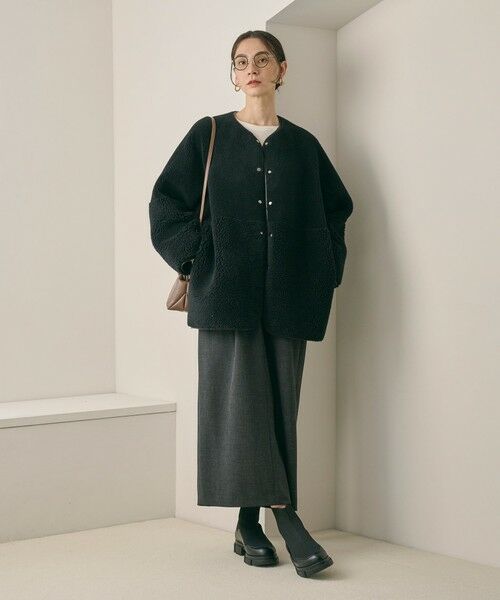 BEAUTY&YOUTH UNITED ARROWS / ビューティー&ユース ユナイテッドアローズ その他アウター | 【WEB限定】ボア×フェイクムートン リバーシブルジャケット | 詳細11