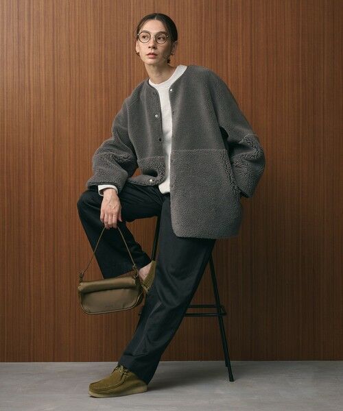 BEAUTY&YOUTH UNITED ARROWS / ビューティー&ユース ユナイテッドアローズ その他アウター | 【WEB限定】ボア×フェイクムートン リバーシブルジャケット | 詳細20