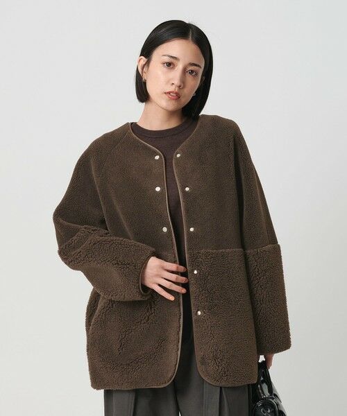 BEAUTY&YOUTH UNITED ARROWS / ビューティー&ユース ユナイテッドアローズ その他アウター | 【WEB限定】ボア×フェイクムートン リバーシブルジャケット | 詳細25