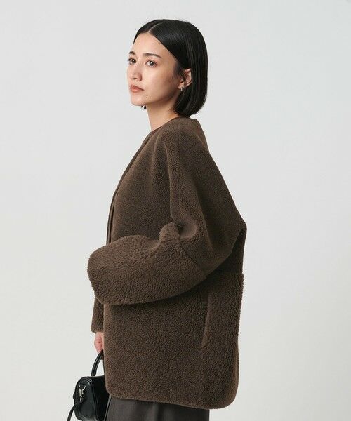 BEAUTY&YOUTH UNITED ARROWS / ビューティー&ユース ユナイテッドアローズ その他アウター | 【WEB限定】ボア×フェイクムートン リバーシブルジャケット | 詳細26