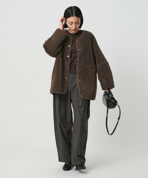 BEAUTY&YOUTH UNITED ARROWS / ビューティー&ユース ユナイテッドアローズ その他アウター | 【WEB限定】ボア×フェイクムートン リバーシブルジャケット | 詳細27