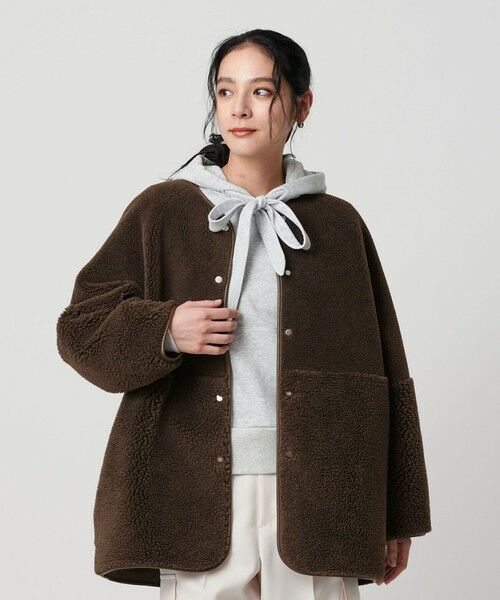 BEAUTY&YOUTH UNITED ARROWS / ビューティー&ユース ユナイテッドアローズ その他アウター | 【WEB限定】ボア×フェイクムートン リバーシブルジャケット | 詳細30