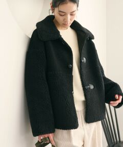 BEAUTY&YOUTH UNITED ARROWS / ビューティー&ユース ユナイテッドアローズ その他アウター | 【WEB限定】ボア×フェイクムートン ループボタンジャケット 2WAY