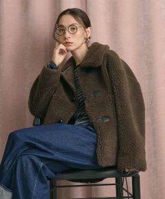 BEAUTY&YOUTH UNITED ARROWS / ビューティー&ユース ユナイテッドアローズ その他アウター | 【WEB限定】ボア×フェイクムートン ループボタンジャケット 2WAY