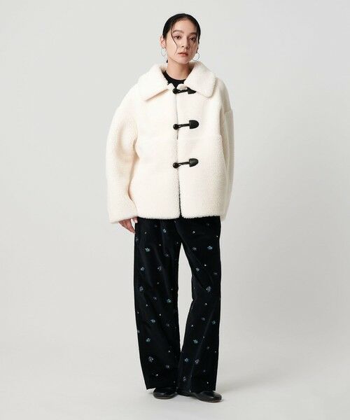 BEAUTY&YOUTH UNITED ARROWS / ビューティー&ユース ユナイテッドアローズ その他アウター | 【WEB限定】ボア×フェイクムートン ループボタンジャケット 2WAY | 詳細1