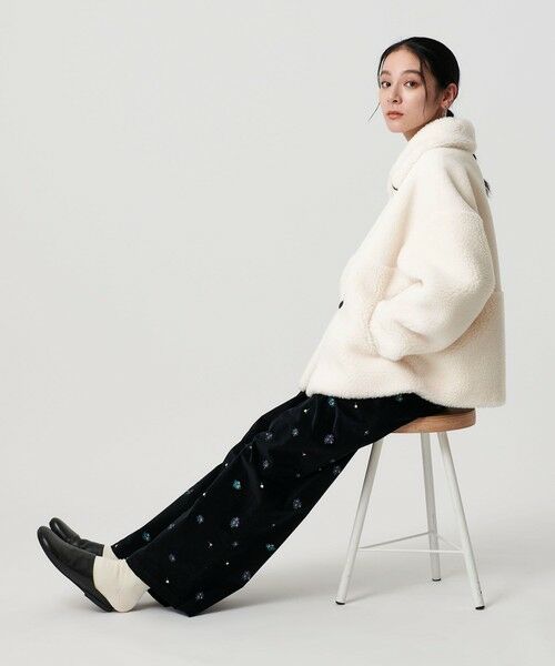 BEAUTY&YOUTH UNITED ARROWS / ビューティー&ユース ユナイテッドアローズ その他アウター | 【WEB限定】ボア×フェイクムートン ループボタンジャケット 2WAY | 詳細3
