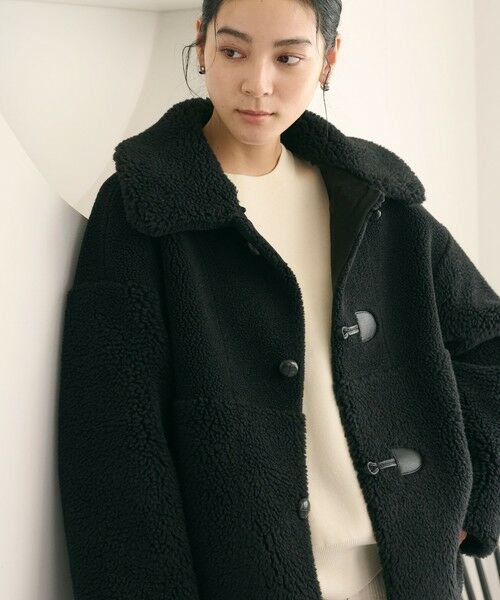 BEAUTY&YOUTH UNITED ARROWS / ビューティー&ユース ユナイテッドアローズ その他アウター | 【WEB限定】ボア×フェイクムートン ループボタンジャケット 2WAY | 詳細6