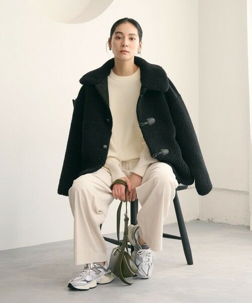 BEAUTY&YOUTH UNITED ARROWS / ビューティー&ユース ユナイテッドアローズ その他アウター | 【WEB限定】ボア×フェイクムートン ループボタンジャケット 2WAY | 詳細9