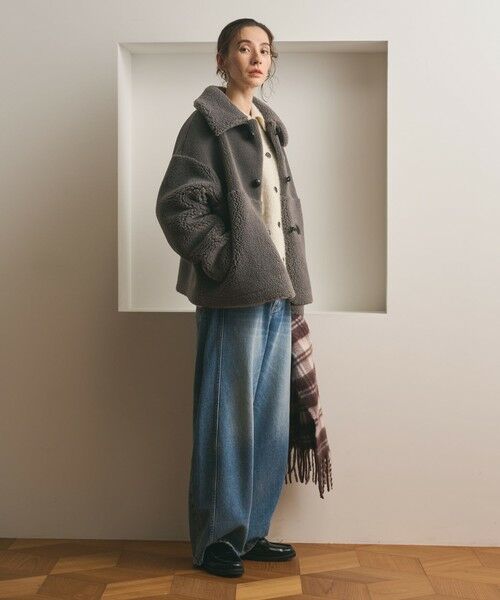 BEAUTY&YOUTH UNITED ARROWS / ビューティー&ユース ユナイテッドアローズ その他アウター | 【WEB限定】ボア×フェイクムートン ループボタンジャケット 2WAY | 詳細17