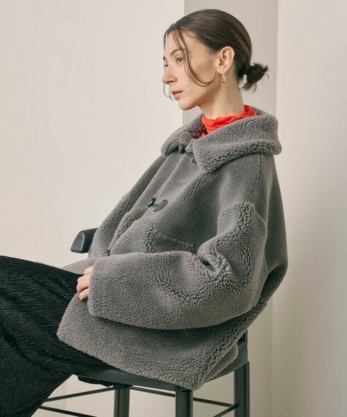 BEAUTY&YOUTH UNITED ARROWS / ビューティー&ユース ユナイテッドアローズ その他アウター | 【WEB限定】ボア×フェイクムートン ループボタンジャケット 2WAY | 詳細19