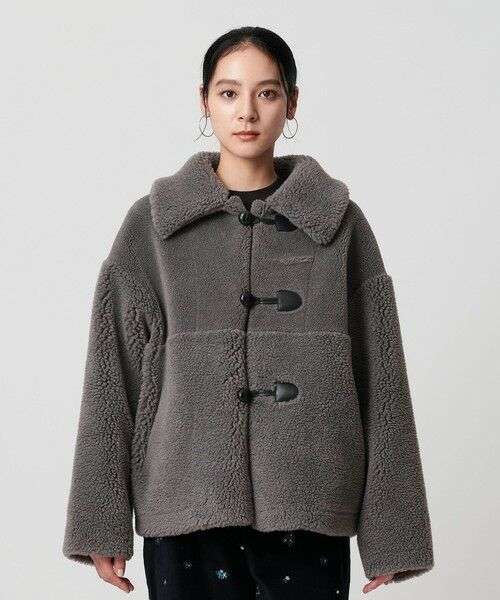 BEAUTY&YOUTH UNITED ARROWS / ビューティー&ユース ユナイテッドアローズ その他アウター | 【WEB限定】ボア×フェイクムートン ループボタンジャケット 2WAY | 詳細22