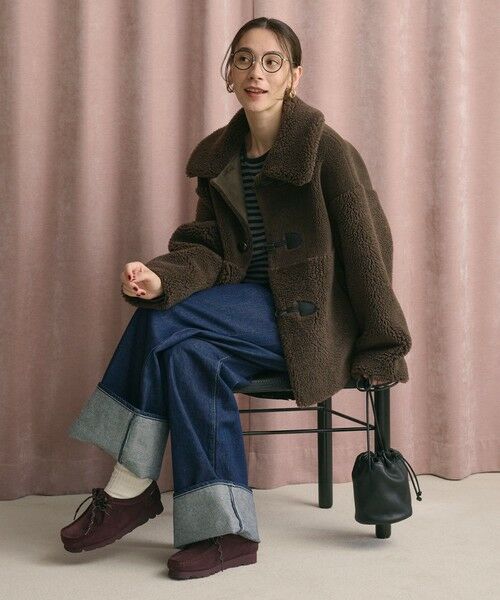 BEAUTY&YOUTH UNITED ARROWS / ビューティー&ユース ユナイテッドアローズ その他アウター | 【WEB限定】ボア×フェイクムートン ループボタンジャケット 2WAY | 詳細26