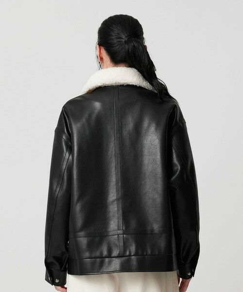 BEAUTY&YOUTH UNITED ARROWS / ビューティー&ユース ユナイテッドアローズ ブルゾン | 【WEB限定】レザーライク 2WAYブルゾン | 詳細14