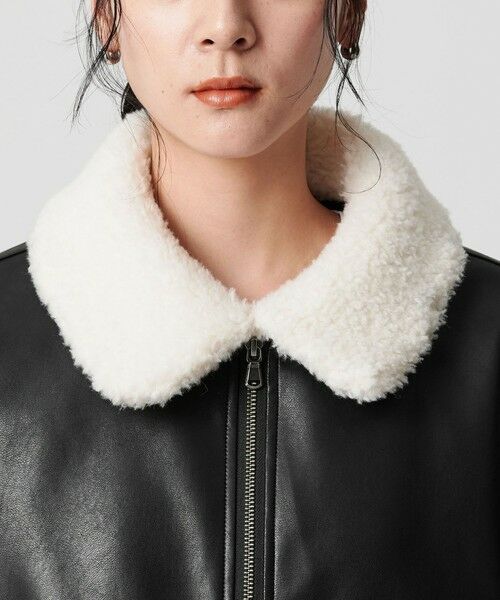 BEAUTY&YOUTH UNITED ARROWS / ビューティー&ユース ユナイテッドアローズ ブルゾン | 【WEB限定】レザーライク 2WAYブルゾン | 詳細15