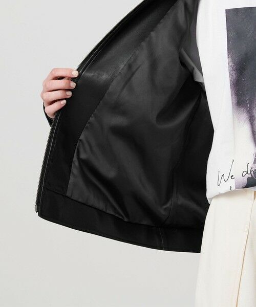 BEAUTY&YOUTH UNITED ARROWS / ビューティー&ユース ユナイテッドアローズ ブルゾン | 【WEB限定】レザーライク 2WAYブルゾン | 詳細21