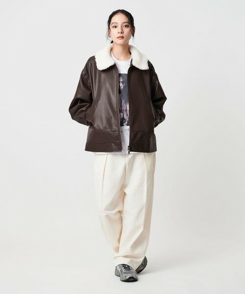 BEAUTY&YOUTH UNITED ARROWS / ビューティー&ユース ユナイテッドアローズ ブルゾン | 【WEB限定】レザーライク 2WAYブルゾン | 詳細27