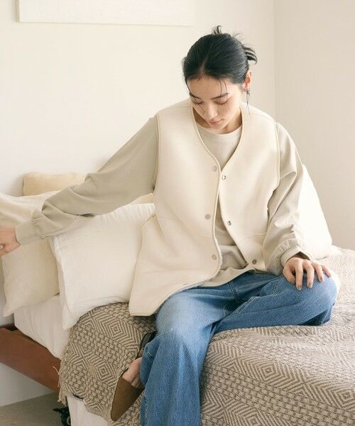 BEAUTY&YOUTH UNITED ARROWS / ビューティー&ユース ユナイテッドアローズ その他アウター | 【WEB限定】ボア×フェイクムートン リバーシブルベスト | 詳細7