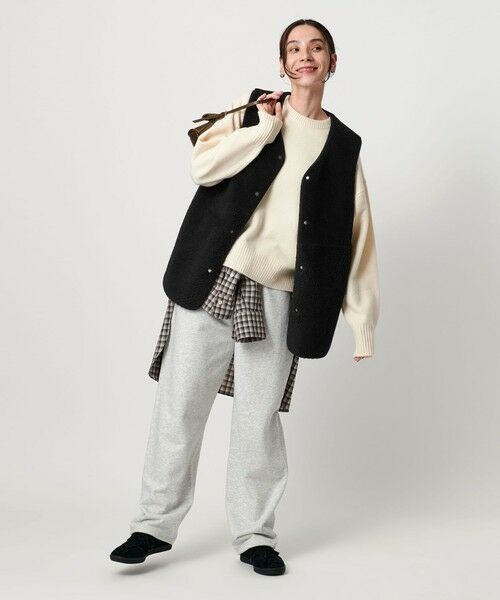 BEAUTY&YOUTH UNITED ARROWS / ビューティー&ユース ユナイテッドアローズ その他アウター | 【WEB限定】ボア×フェイクムートン リバーシブルベスト | 詳細15