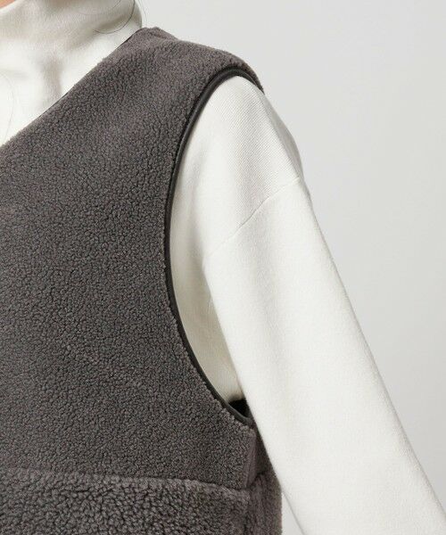 BEAUTY&YOUTH UNITED ARROWS / ビューティー&ユース ユナイテッドアローズ その他アウター | 【WEB限定】ボア×フェイクムートン リバーシブルベスト | 詳細25