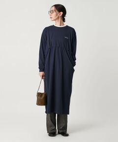 BEAUTY&YOUTH UNITED ARROWS / ビューティー&ユース ユナイテッドアローズ ロング・マキシ丈ワンピース | ＜THOUSAND MILE＞ドローコード ロングスリーブワンピース 抗菌防臭 吸汗 速乾