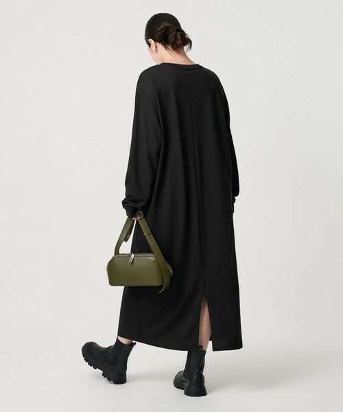 BEAUTY&YOUTH UNITED ARROWS / ビューティー&ユース ユナイテッドアローズ ロング・マキシ丈ワンピース | ＜THOUSAND MILE＞ドローコード ロングスリーブワンピース 抗菌防臭 吸汗 速乾 | 詳細3