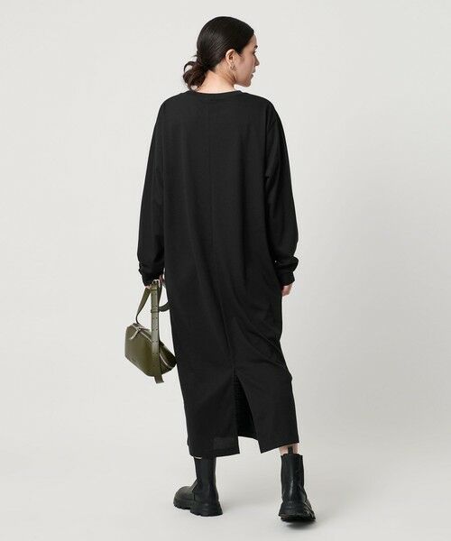 BEAUTY&YOUTH UNITED ARROWS / ビューティー&ユース ユナイテッドアローズ ロング・マキシ丈ワンピース | ＜THOUSAND MILE＞ドローコード ロングスリーブワンピース 抗菌防臭 吸汗 速乾 | 詳細4