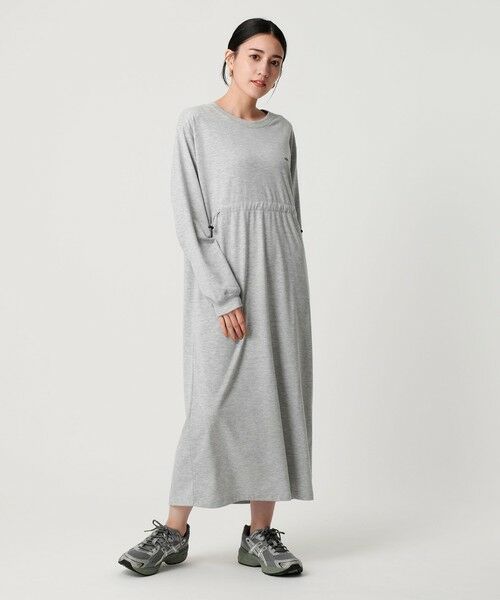 BEAUTY&YOUTH UNITED ARROWS / ビューティー&ユース ユナイテッドアローズ ロング・マキシ丈ワンピース | ＜THOUSAND MILE＞ドローコード ロングスリーブワンピース 抗菌防臭 吸汗 速乾 | 詳細6