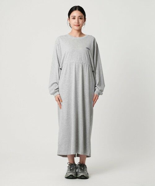 BEAUTY&YOUTH UNITED ARROWS / ビューティー&ユース ユナイテッドアローズ ロング・マキシ丈ワンピース | ＜THOUSAND MILE＞ドローコード ロングスリーブワンピース 抗菌防臭 吸汗 速乾 | 詳細9