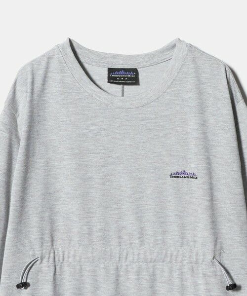 BEAUTY&YOUTH UNITED ARROWS / ビューティー&ユース ユナイテッドアローズ ロング・マキシ丈ワンピース | ＜THOUSAND MILE＞ドローコード ロングスリーブワンピース 抗菌防臭 吸汗 速乾 | 詳細14
