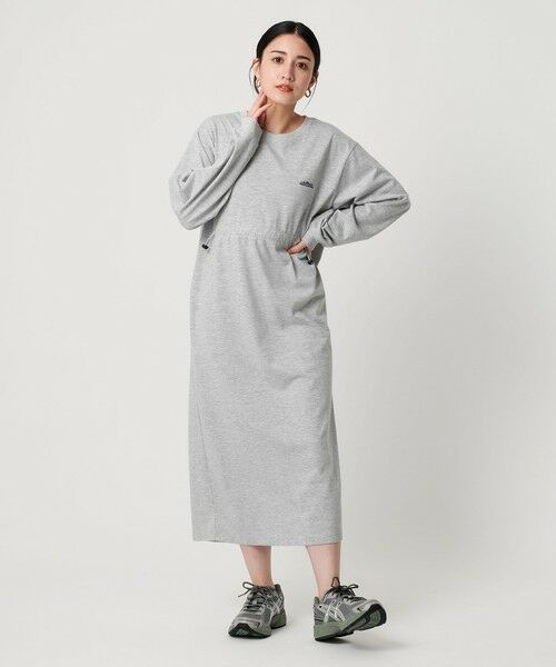 BEAUTY&YOUTH UNITED ARROWS / ビューティー&ユース ユナイテッドアローズ ロング・マキシ丈ワンピース | ＜THOUSAND MILE＞ドローコード ロングスリーブワンピース 抗菌防臭 吸汗 速乾 | 詳細7