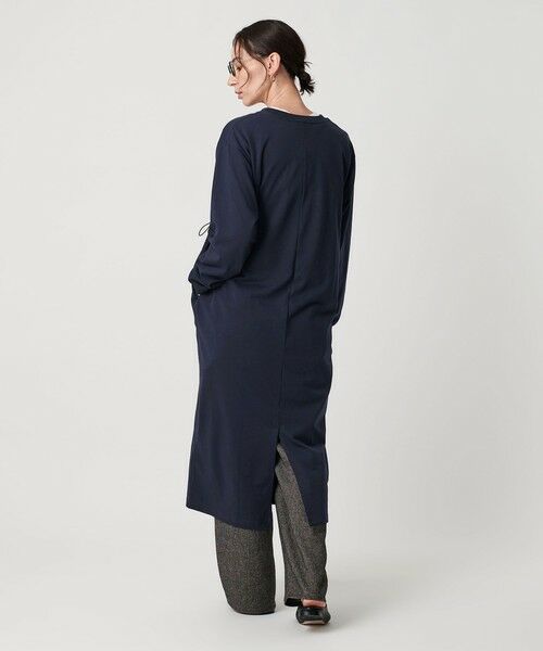 BEAUTY&YOUTH UNITED ARROWS / ビューティー&ユース ユナイテッドアローズ ロング・マキシ丈ワンピース | ＜THOUSAND MILE＞ドローコード ロングスリーブワンピース 抗菌防臭 吸汗 速乾 | 詳細25