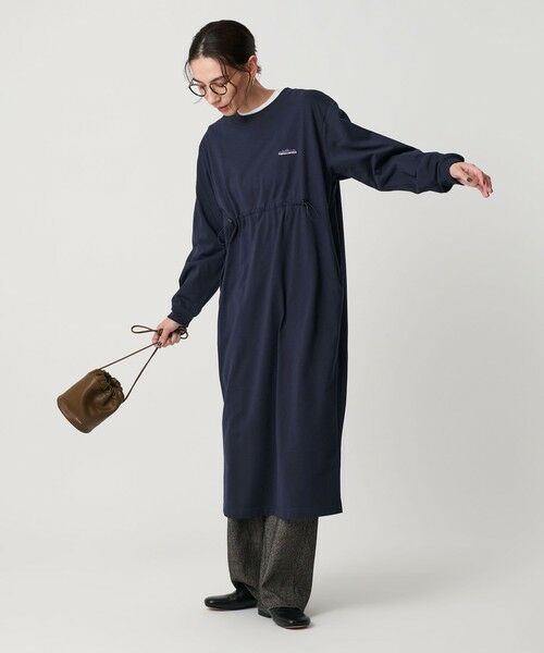 BEAUTY&YOUTH UNITED ARROWS / ビューティー&ユース ユナイテッドアローズ ロング・マキシ丈ワンピース | ＜THOUSAND MILE＞ドローコード ロングスリーブワンピース 抗菌防臭 吸汗 速乾 | 詳細23