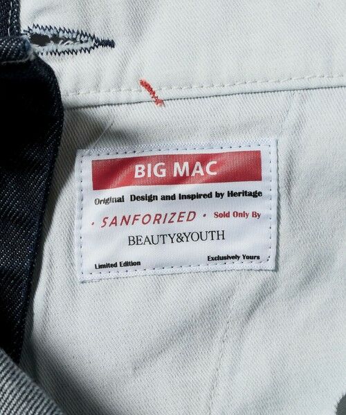 BEAUTY&YOUTH UNITED ARROWS / ビューティー&ユース ユナイテッドアローズ サロペット・オールインワン | 【別注】＜BIG MAC＞デニム オーバーオール | 詳細16