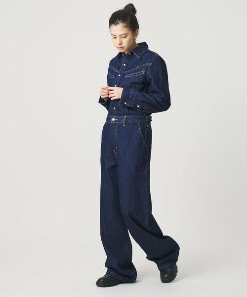 BEAUTY&YOUTH UNITED ARROWS / ビューティー&ユース ユナイテッドアローズ サロペット・オールインワン | ＜Levi's＞リノア デニムジャンプスーツ | 詳細3