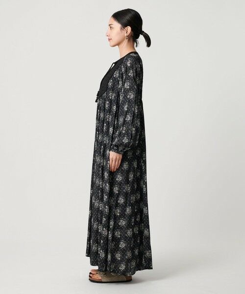BEAUTY&YOUTH UNITED ARROWS / ビューティー&ユース ユナイテッドアローズ ロング・マキシ丈ワンピース | 【別注】＜ne Quittez pas＞プリントヨークドレス | 詳細5