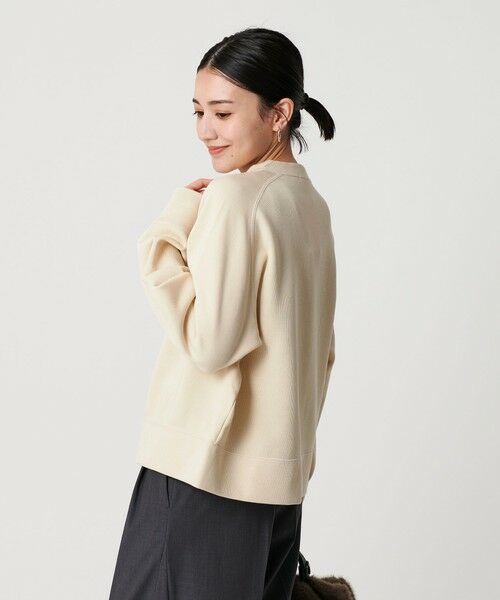 BEAUTY&YOUTH UNITED ARROWS / ビューティー&ユース ユナイテッドアローズ カーディガン・ボレロ | ダブルフェイス リングボタンカーディガン2 ウォッシャブル | 詳細2