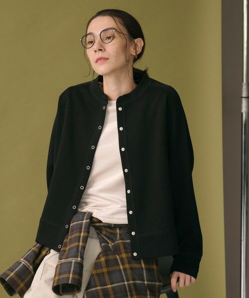 BEAUTY&YOUTH UNITED ARROWS / ビューティー&ユース ユナイテッドアローズ カーディガン・ボレロ | ダブルフェイス リングボタンカーディガン2 ウォッシャブル | 詳細11