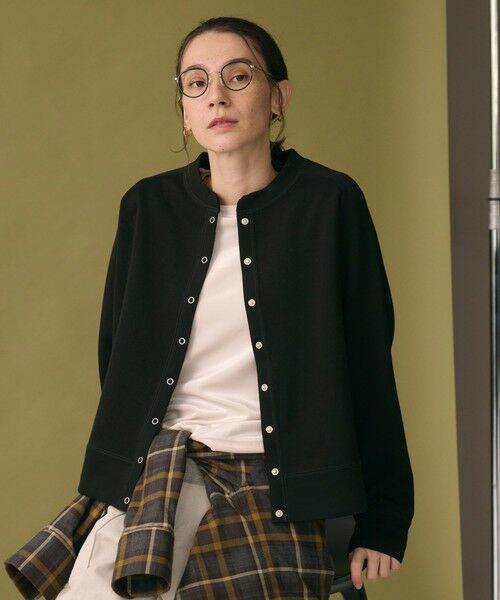 BEAUTY&YOUTH UNITED ARROWS / ビューティー&ユース ユナイテッドアローズ カーディガン・ボレロ | ダブルフェイス リングボタンカーディガン2 ウォッシャブル | 詳細12