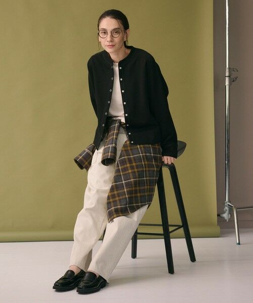 BEAUTY&YOUTH UNITED ARROWS / ビューティー&ユース ユナイテッドアローズ カーディガン・ボレロ | ダブルフェイス リングボタンカーディガン2 ウォッシャブル | 詳細16