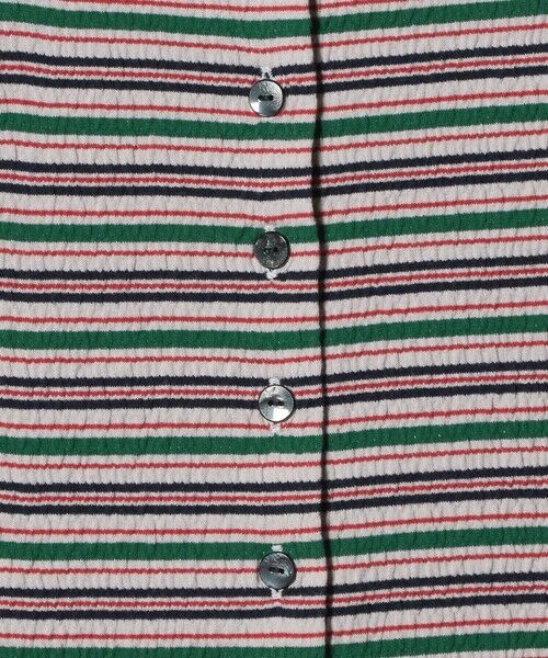 BEAUTY&YOUTH UNITED ARROWS / ビューティー&ユース ユナイテッドアローズ カーディガン・ボレロ | ＜Girls Department Club＞マルチストライプ ジャガード カーディガン | 詳細5